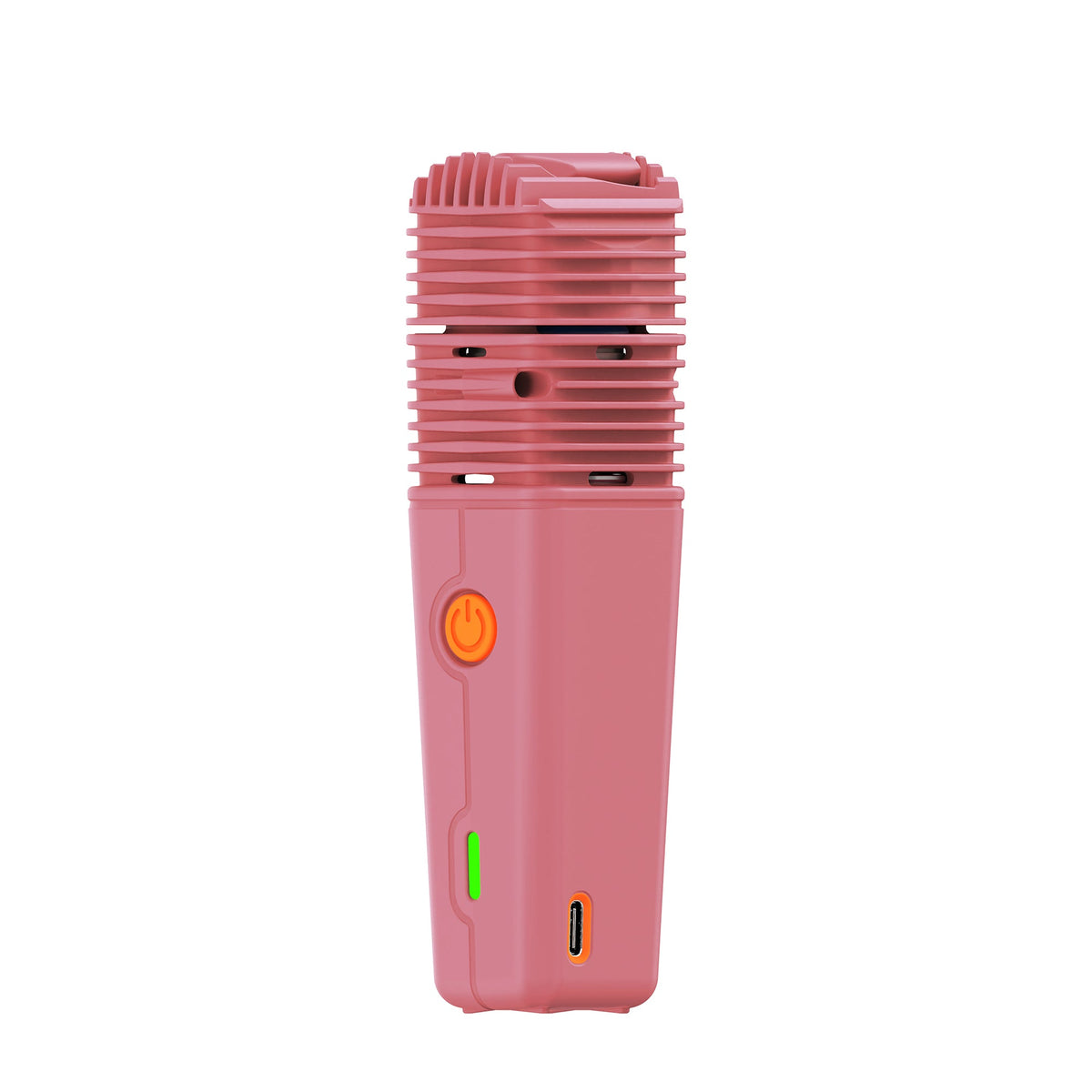 Storz & Bickel VEAZY Charming Pink, Ansicht mit Bedientaste und LED-Anzeige