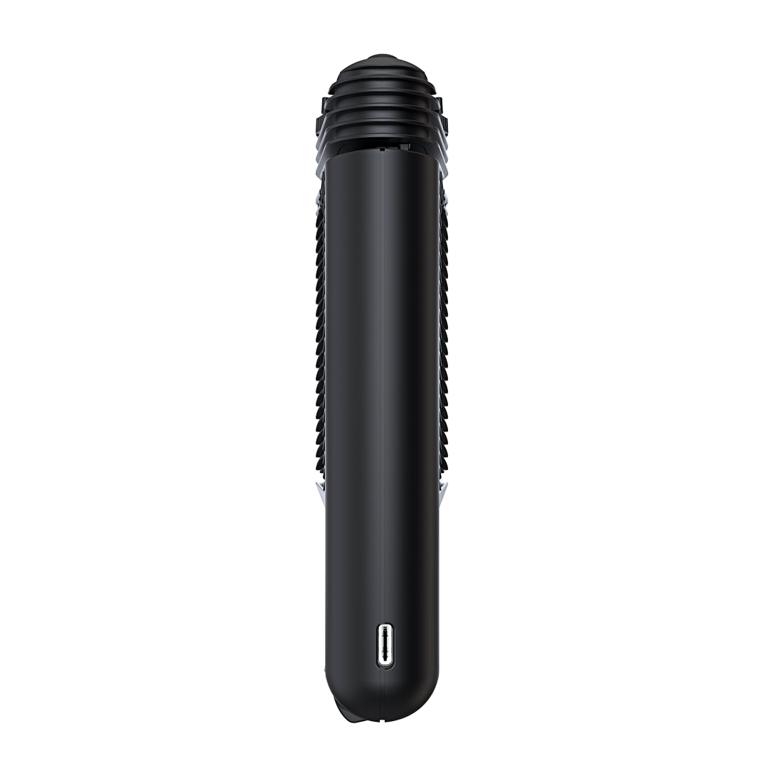 Storz & Bickel Mighty+ Leihgerät – Seitenansicht mit USB-C-Anschluss