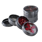Black Leaf Cross Grinder Grau