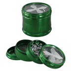 Black Leaf Cross Grinder Grün
