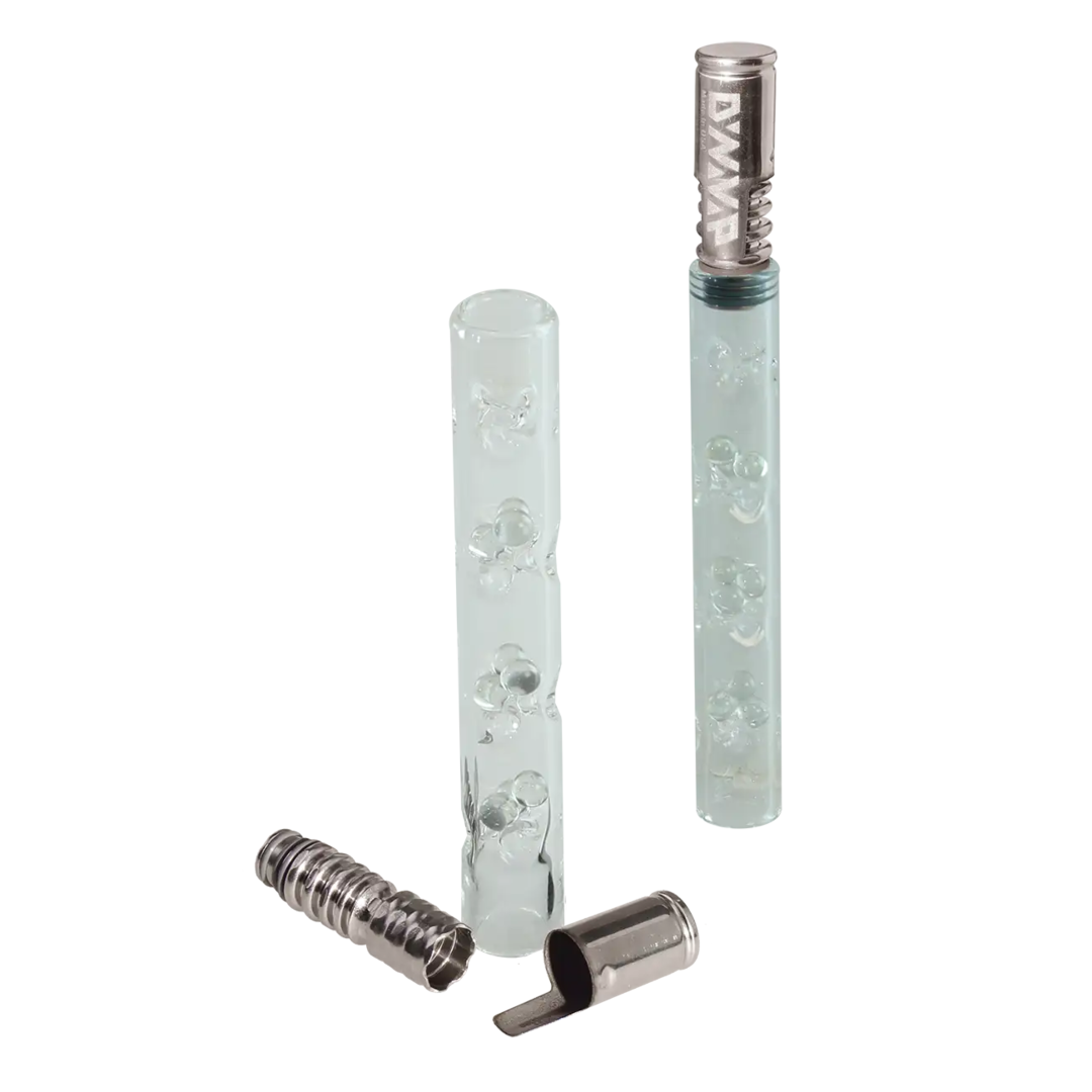 VAPOLICX Glas-Handvaporizer Mit Glaskugeln Klar