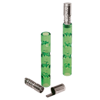 VAPOLICX Glas-Handvaporizer Mit Glaskugeln Grün