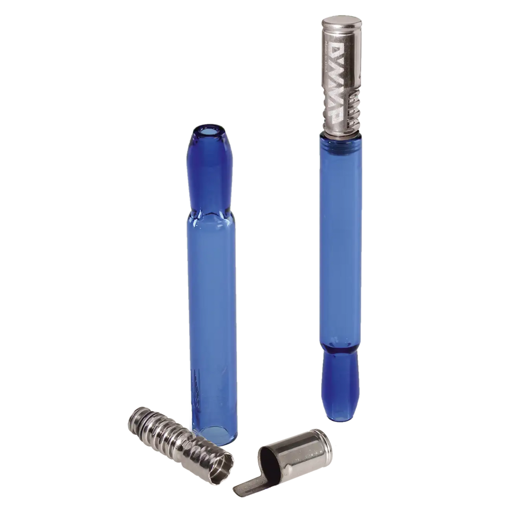 VAPOLICX Glas-Handvaporizer Glatt Blau