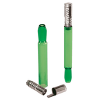 VAPOLICX Glas-Handvaporizer Glatt Grün