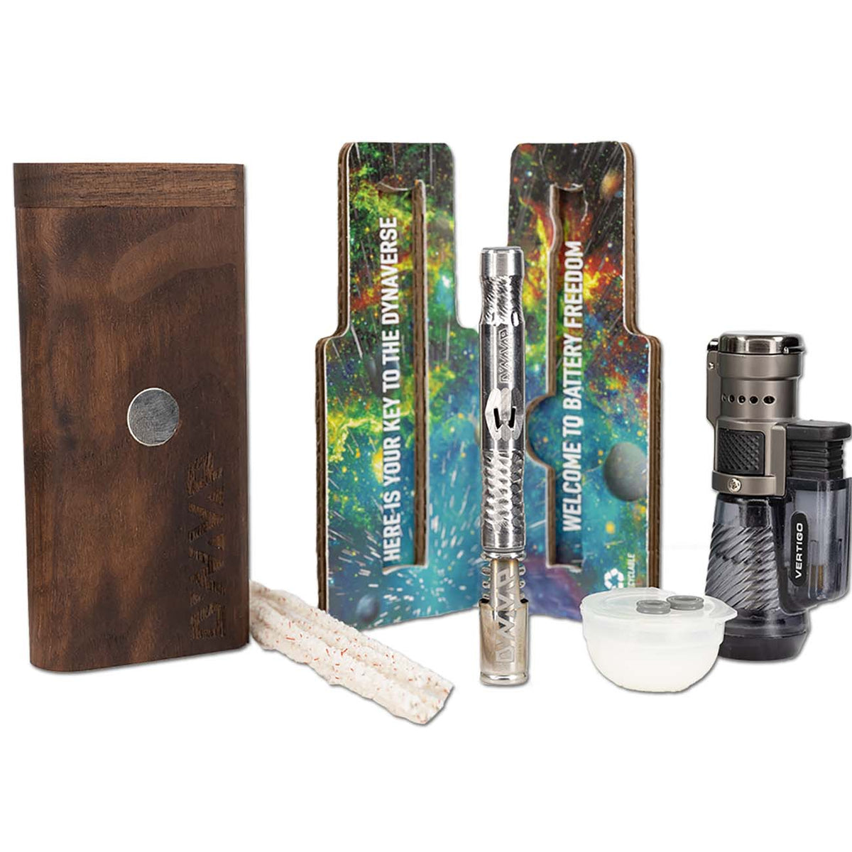 DynaVap The 2021 M Vaporizer Starter-Set Walnuss Holz