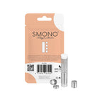 Smono 3 Dosierkapselset mit Verpackungsrückseite