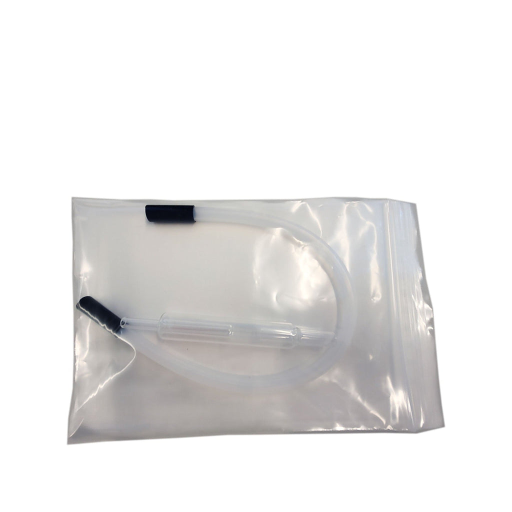 Bubbleraufsatz und Schlauch des Frodos-Kits in der Verpackung