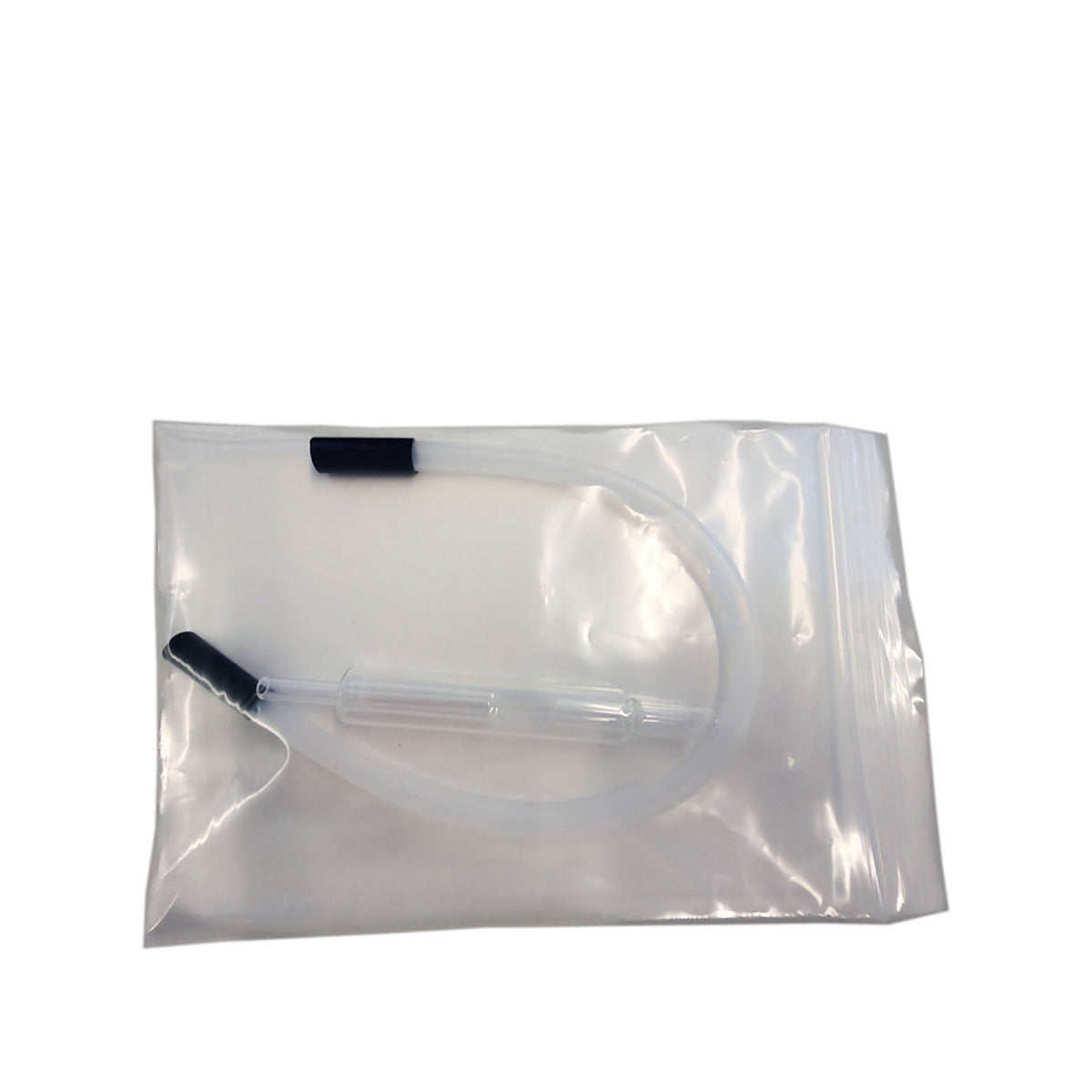 Bubbleraufsatz und Schlauch des Frodos-Kits in der Verpackung