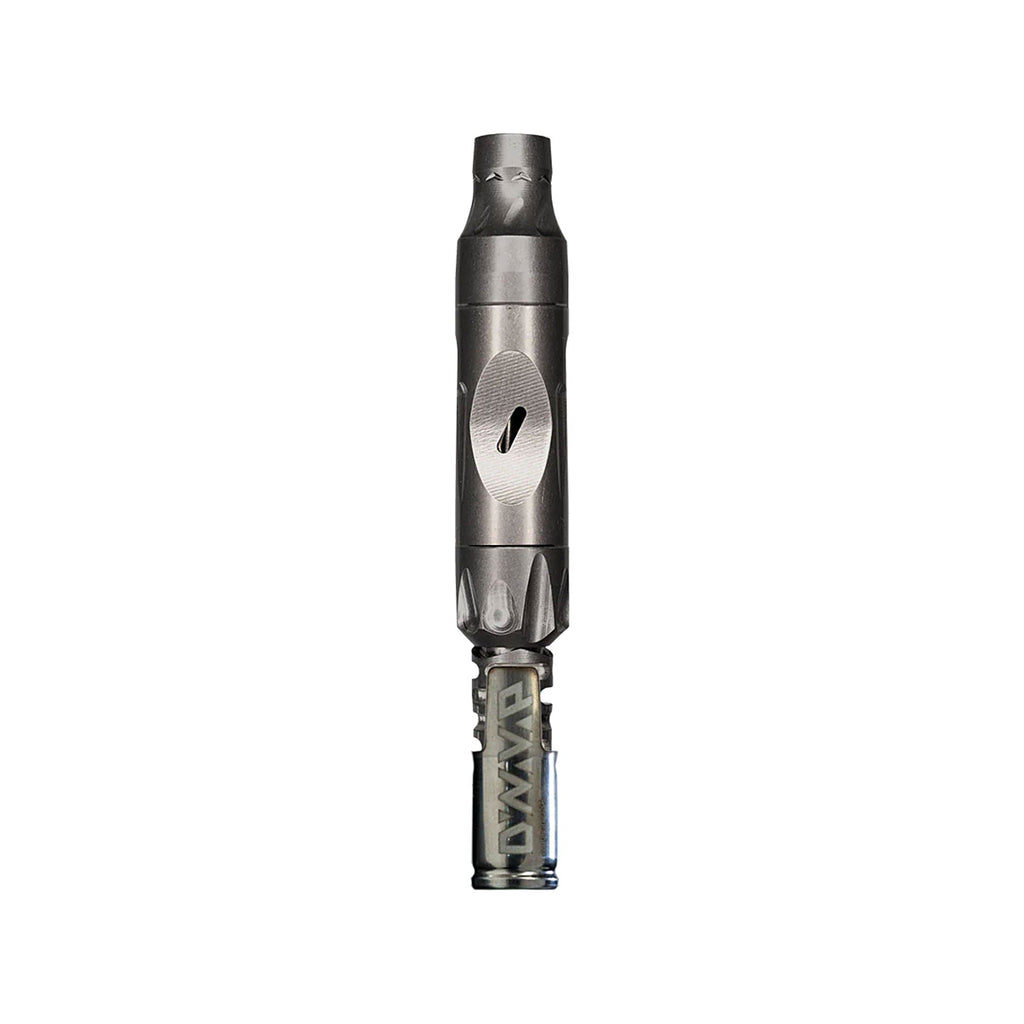 DynaVap VonG (i) Titanium in aufrechter Ansicht