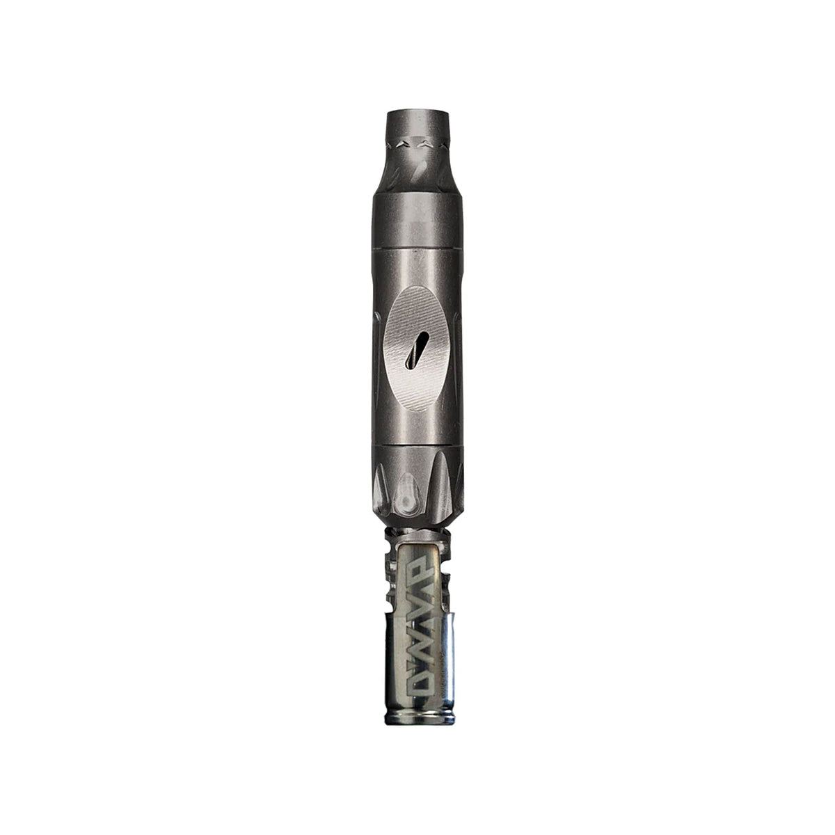 DynaVap VonG (i) Titanium in aufrechter Ansicht