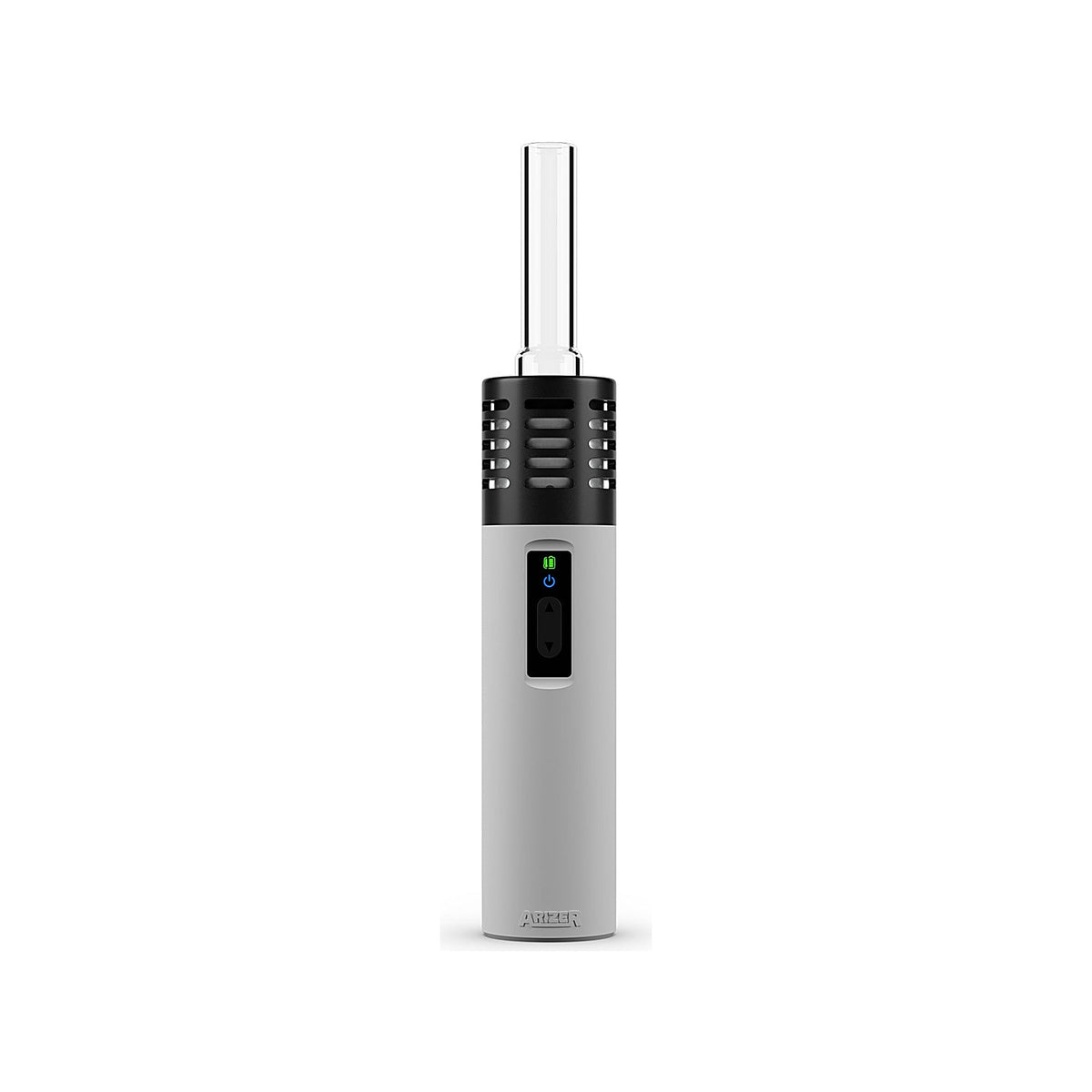 Arizer Air SE in Weiß mit eingesetztem Glas-Aromarohr