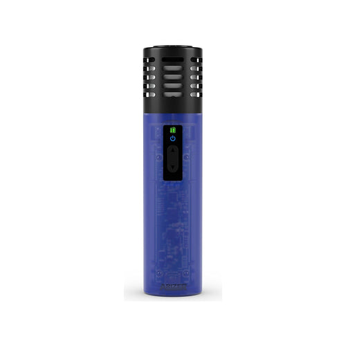 Arizer Air SE in Blau, Gesamtansicht ohne eingesetztes Glasrohr