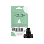 Smono Balu Version 2 Keramikadapter mit Rückseite der Originalverpackung