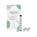 Smono Balu Dosierkapselset mit Transportröhrchen und Verpackung