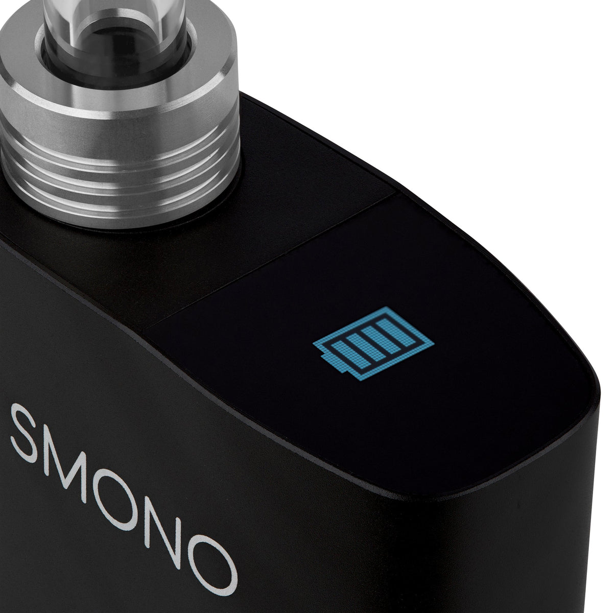 Smono 4.5 – Detailansicht von Mundstück und Display