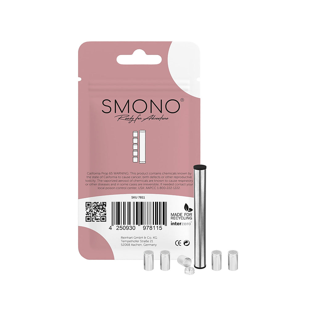 Smono Basic V2 Dosierkapselset mit Verpackungsrückseite