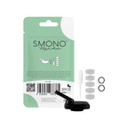 Smono Balu Version 2 Verschleißteileset mit Rückseite der Originalverpackung