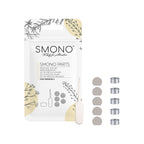 Smono Sunshine Version 2 Verschleißteileset mit zehn Sieben und Wartungstool mit Vorderseite der Originalverpackung