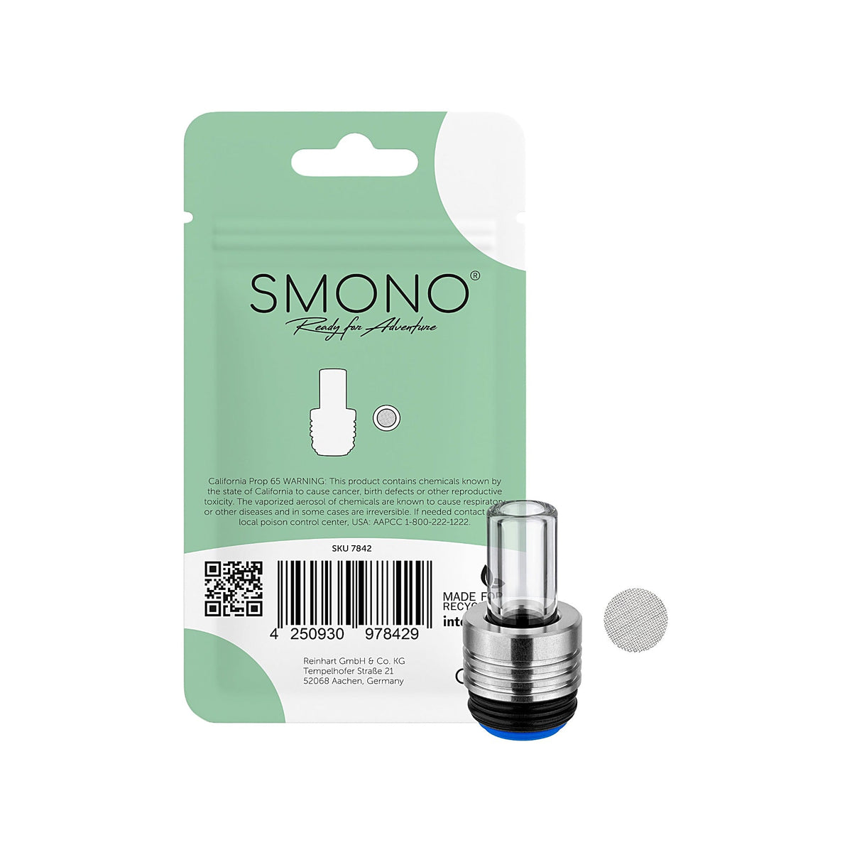 Smono 4 Pro Version 5 Verschleißteileset mit Rückseite der Verpackung
