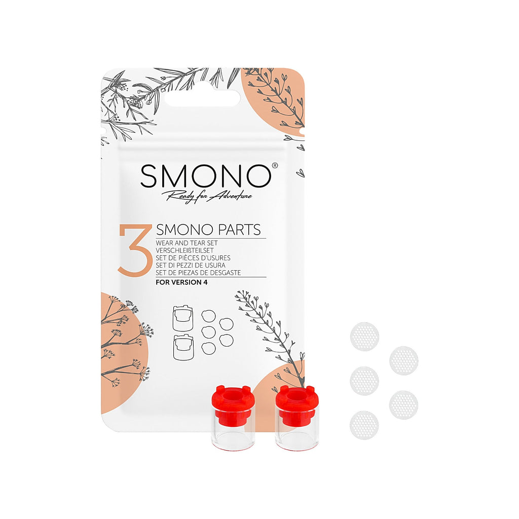 Smono 3 Verschleißteileset mit Siebchen und Wachskapseln