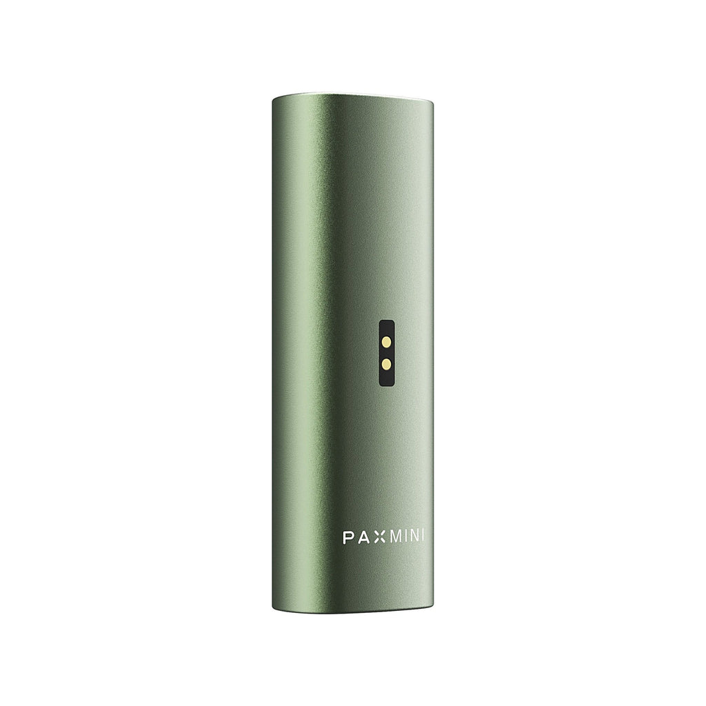 PAX MINI 2 Greenstone, schräge Ansicht mit Ladekontakten