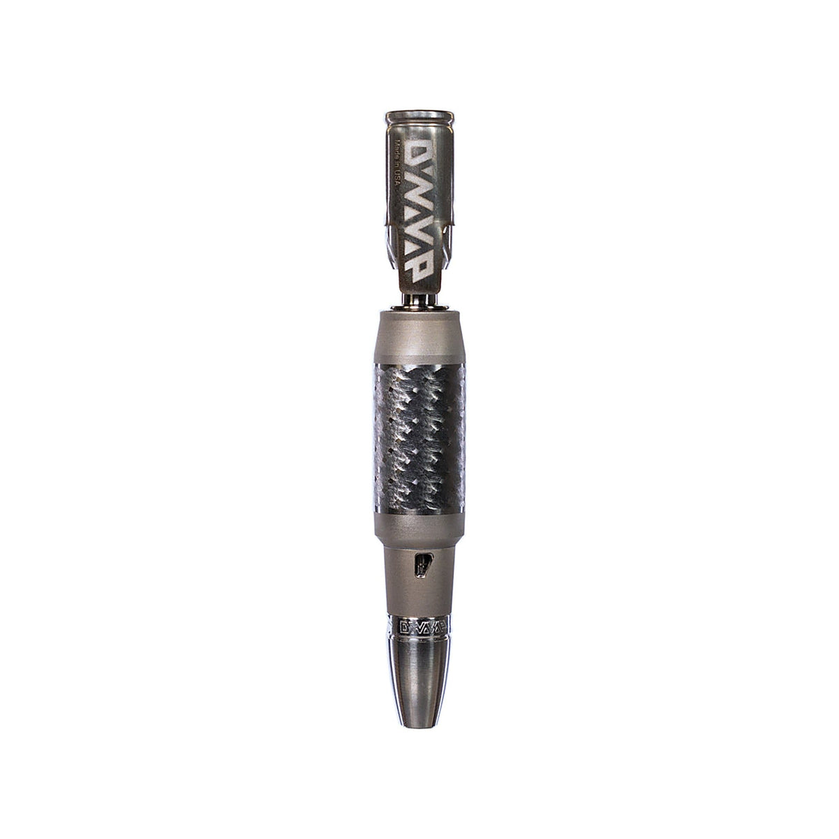 DynaVap VonG X mit Captive Cap in aufrechter Ansicht