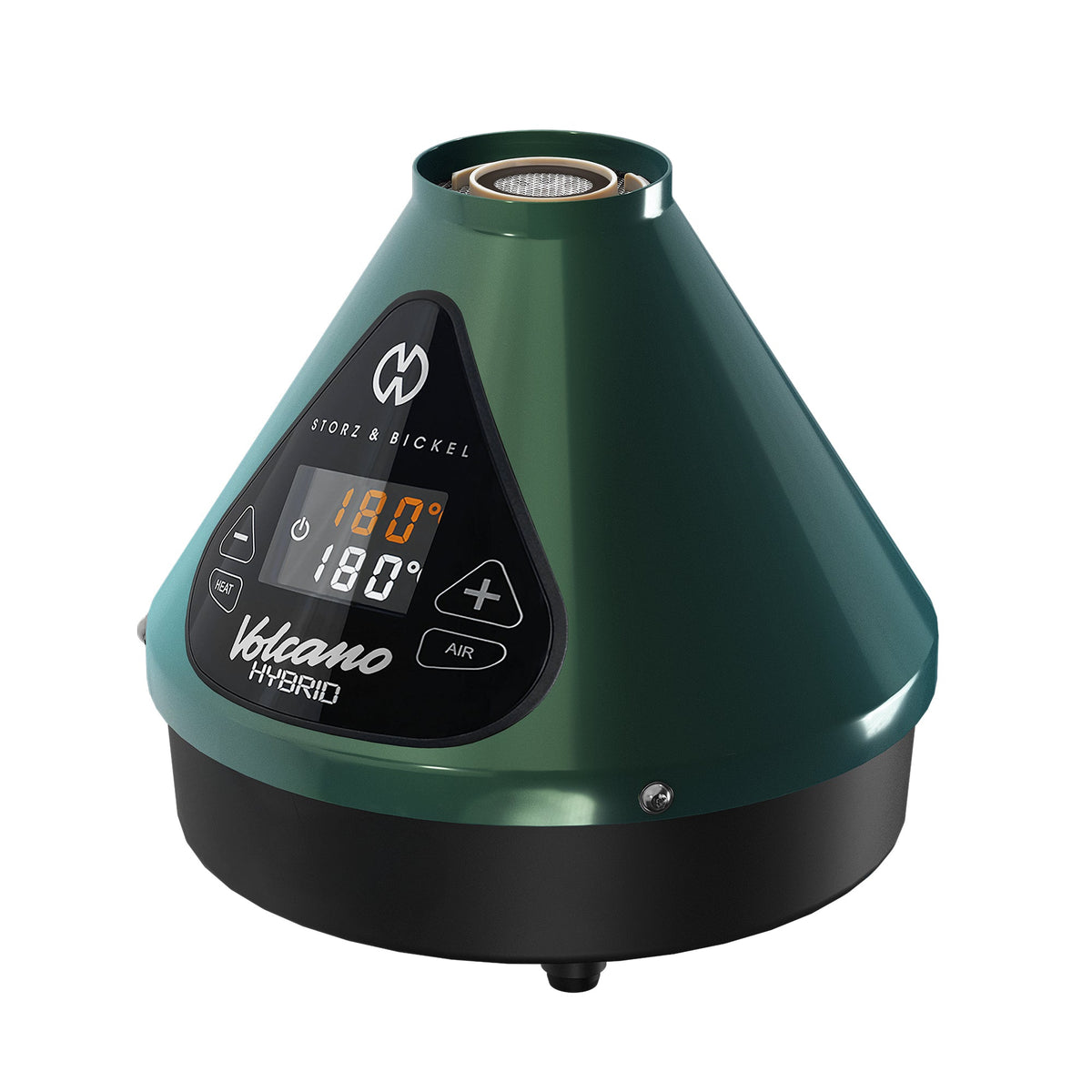 Volcano Hybrid Evergreen, Vorderansicht mit ausgeschaltetem Display