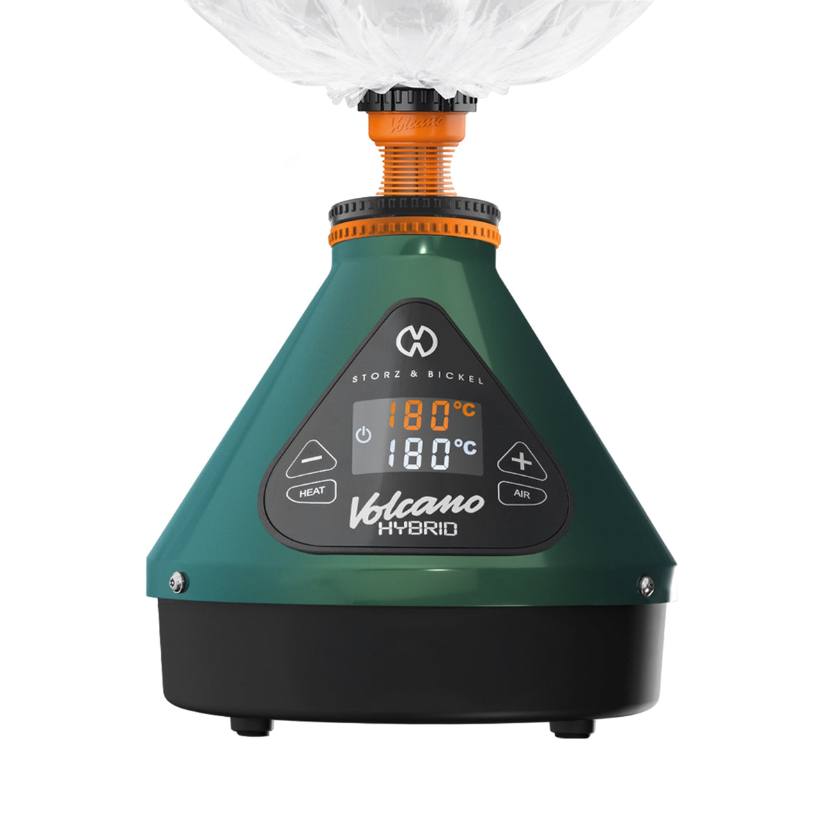 Volcano Hybrid Evergreen, Anzeige und Bedientasten