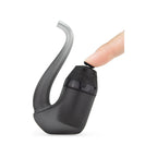 Puffco New Proxy in Onyx mit Finger an der Joystick Cap
