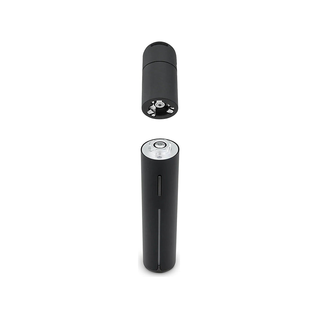 Puffco Pivot in Onyx mit abgenommener Kammer-Mundstück-Einheit