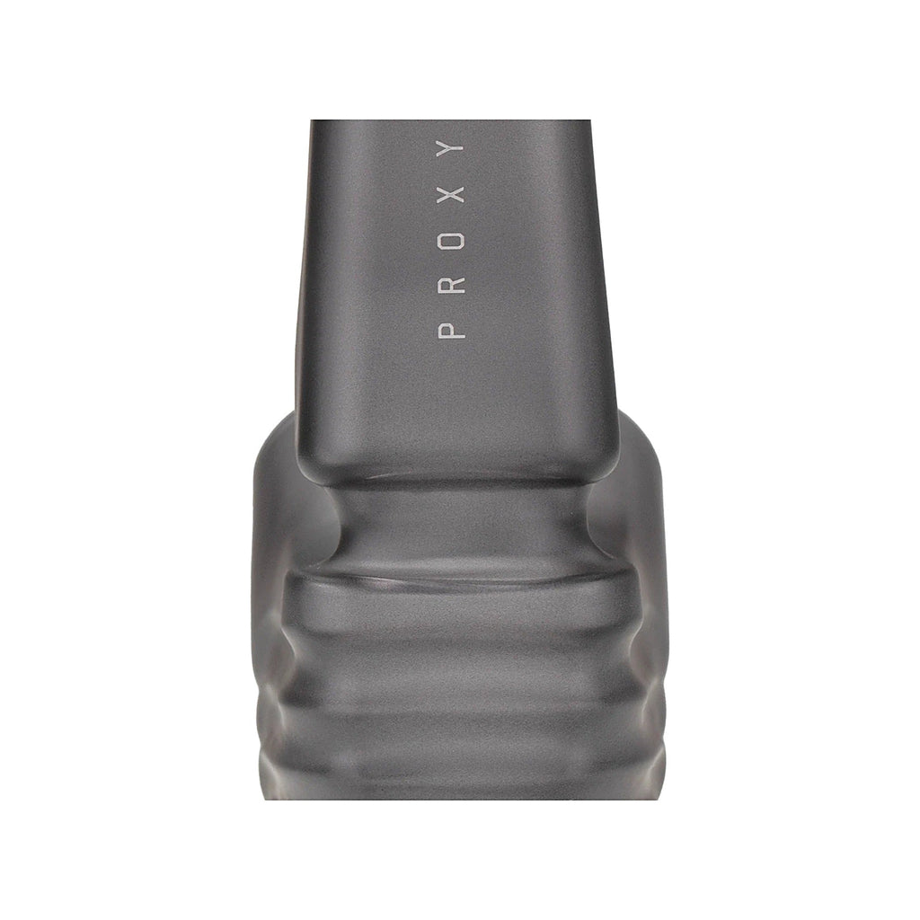 Gerillter Glas-Kopf des Puffco New Proxy Wizard in Onyx
