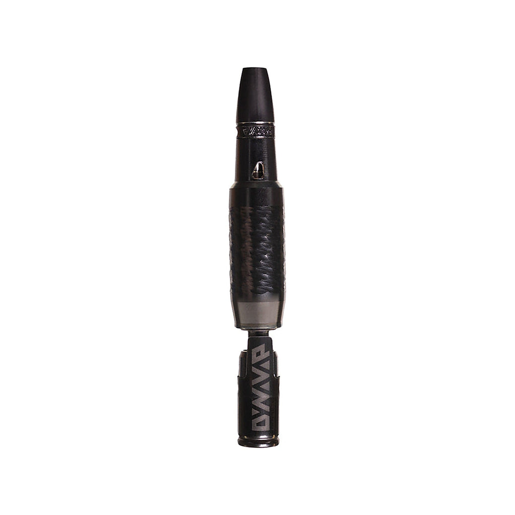 DynaVap VonG X Stealth in aufrechter Ansicht