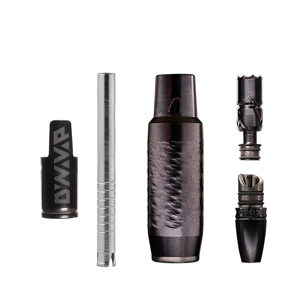 DynaVap VonG X Stealth in seine Komponenten zerlegt