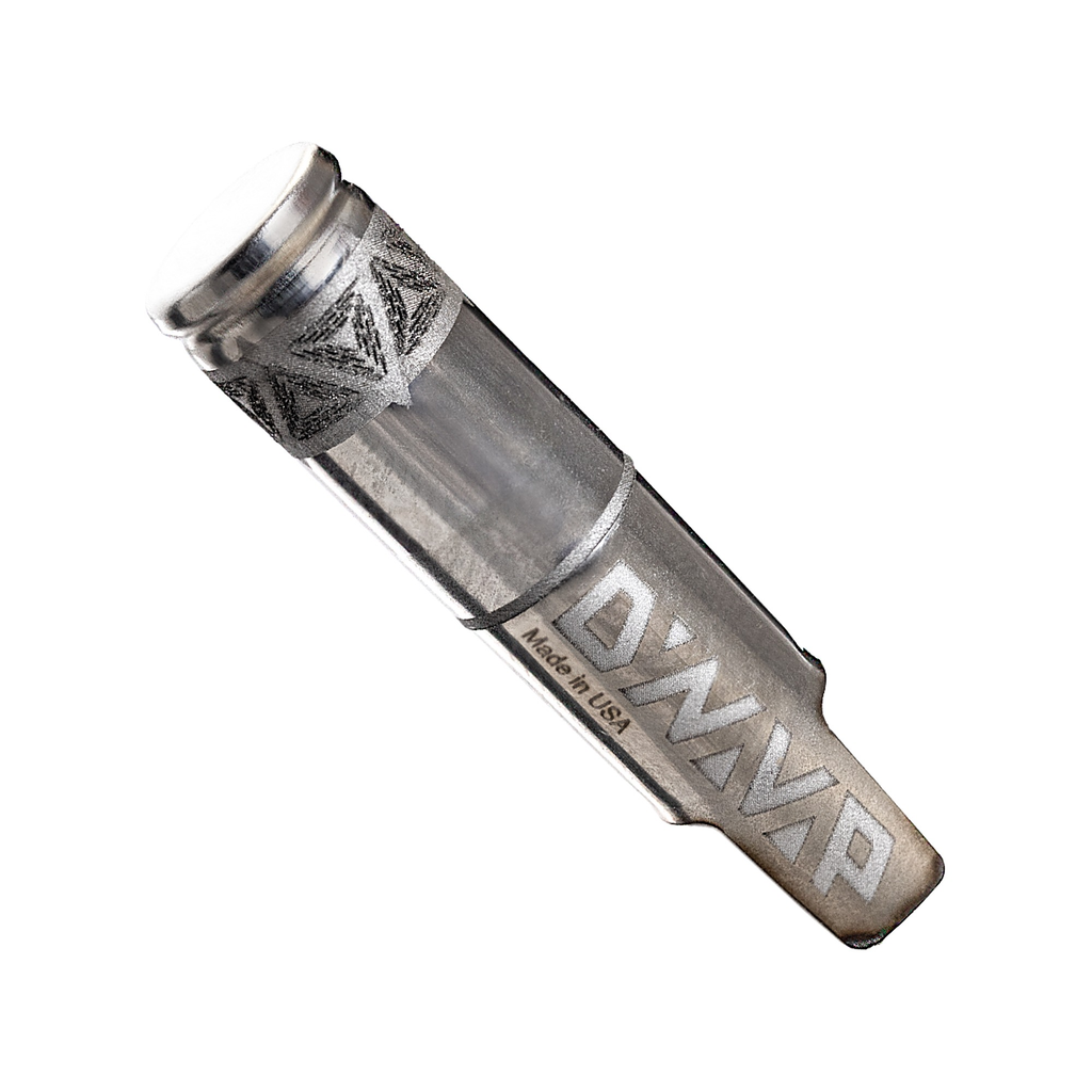 DynaVap BallR Cap – schräge Nahaufnahme des perforierten Bereichs