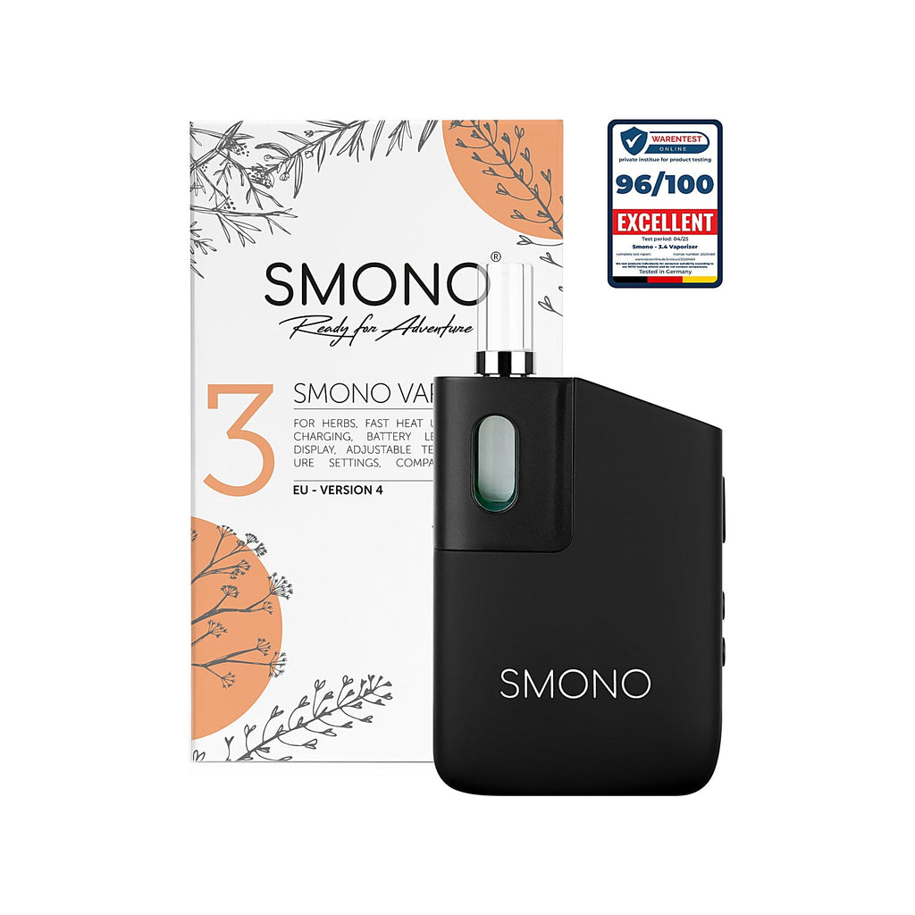 Smono 3 mit Verpackungsbox und Glasmundstück