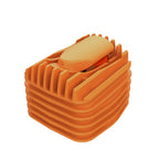 VEAZY Kühleinheit Inspiring Orange mit eingeklapptem Mundstück