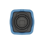 Unterseite der einzelnen VEAZY Kühleinheit Dynamic Blue mit Sieb