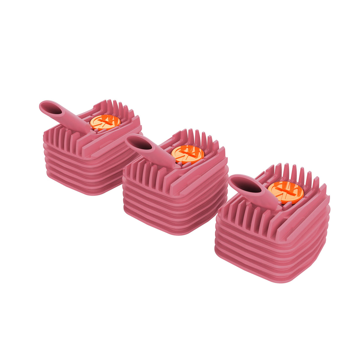 Drei VEAZY Kühleinheiten Charming Pink – Packungsgröße 3 Stück, Ansicht 1