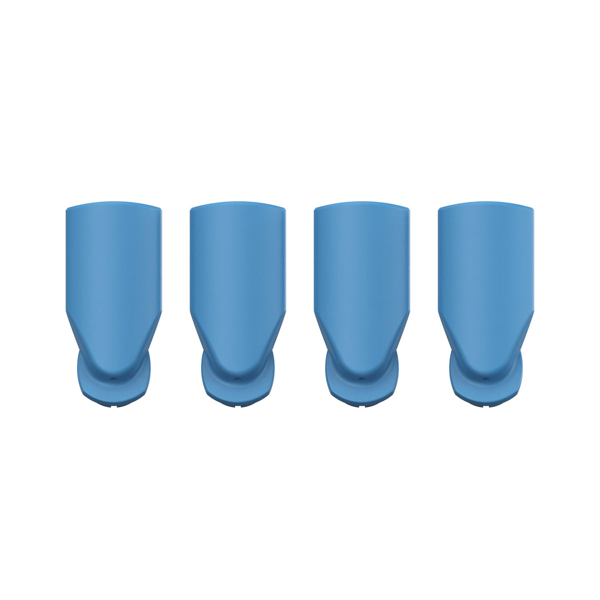 VEAZY Mundstück-Viererpack Dynamic Blue in Draufsicht