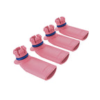 Vier VEAZY Mundstücke Charming Pink mit Anschlussseite