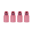 Anschlussöffnungen der vier VEAZY Mundstücke Charming Pink