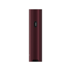 PAX FOUR Oxblood, Seitenansicht mit USB-C-Ladebuchse