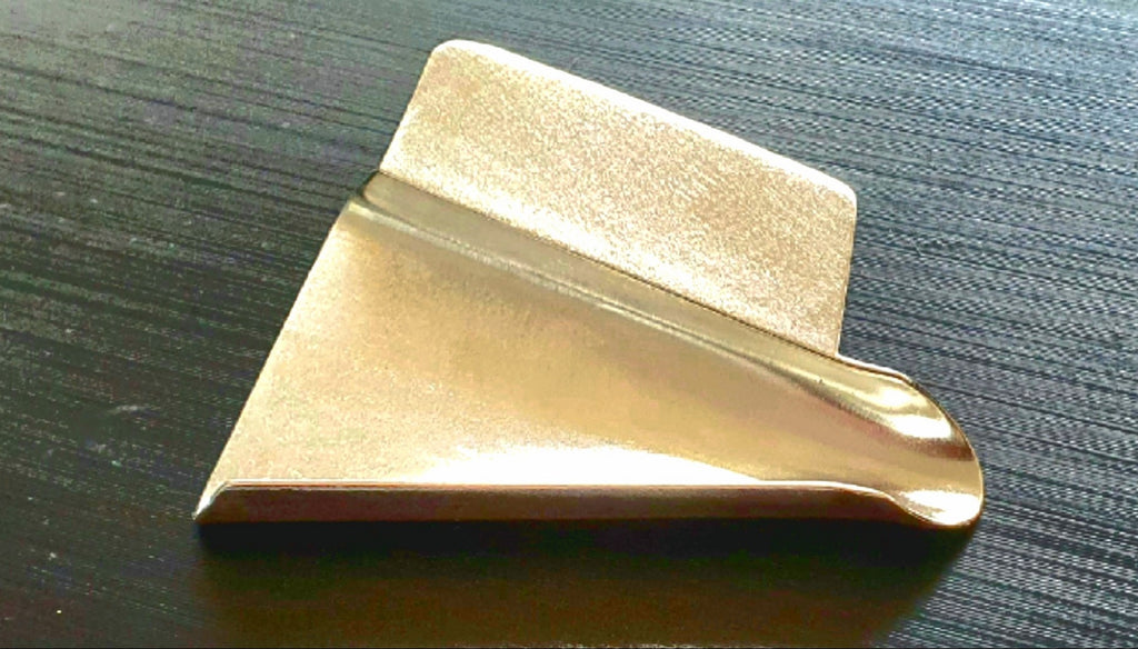 Silber Scoop aus dem 3D-Drucker – Detailansicht