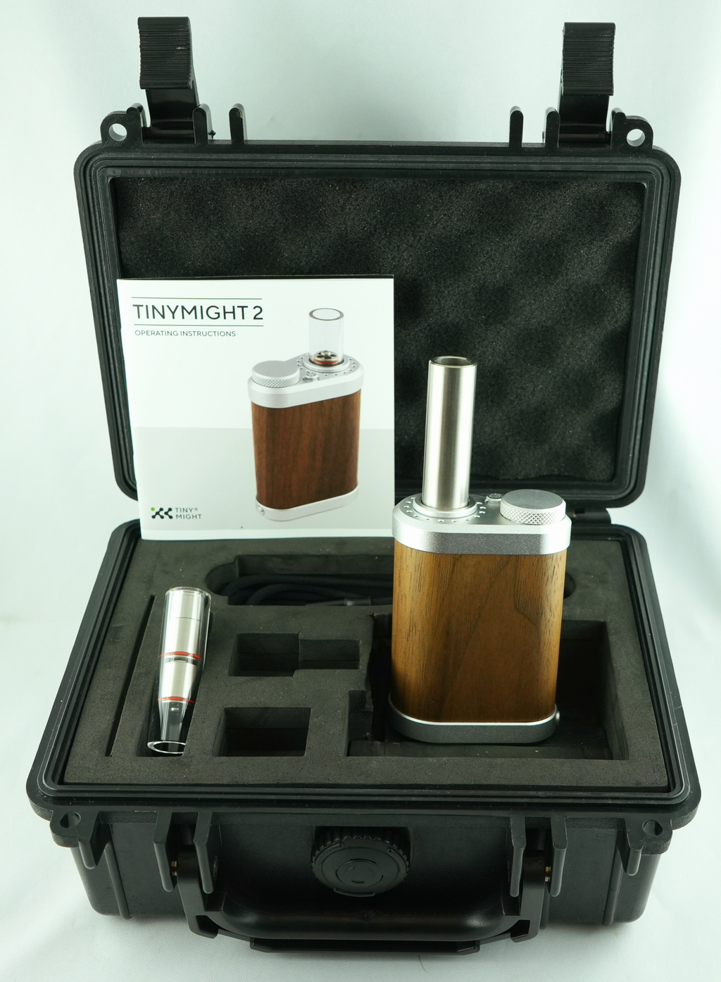TinyMight 2 Leihgerät im Koffer mit Glasmundstück