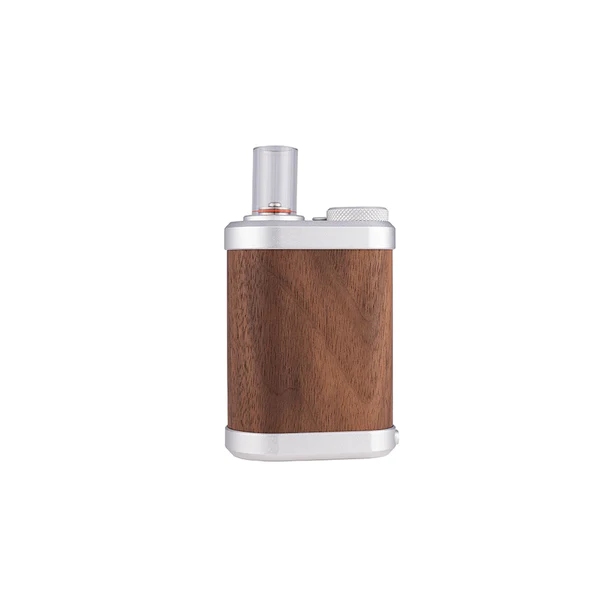 TinyMight 2 Vaporizer mit Walnussholz-Gehäuse – Vorderansicht