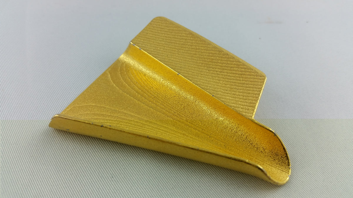Stahl Scoop aus dem 3D-Drucker – weitere Ansicht