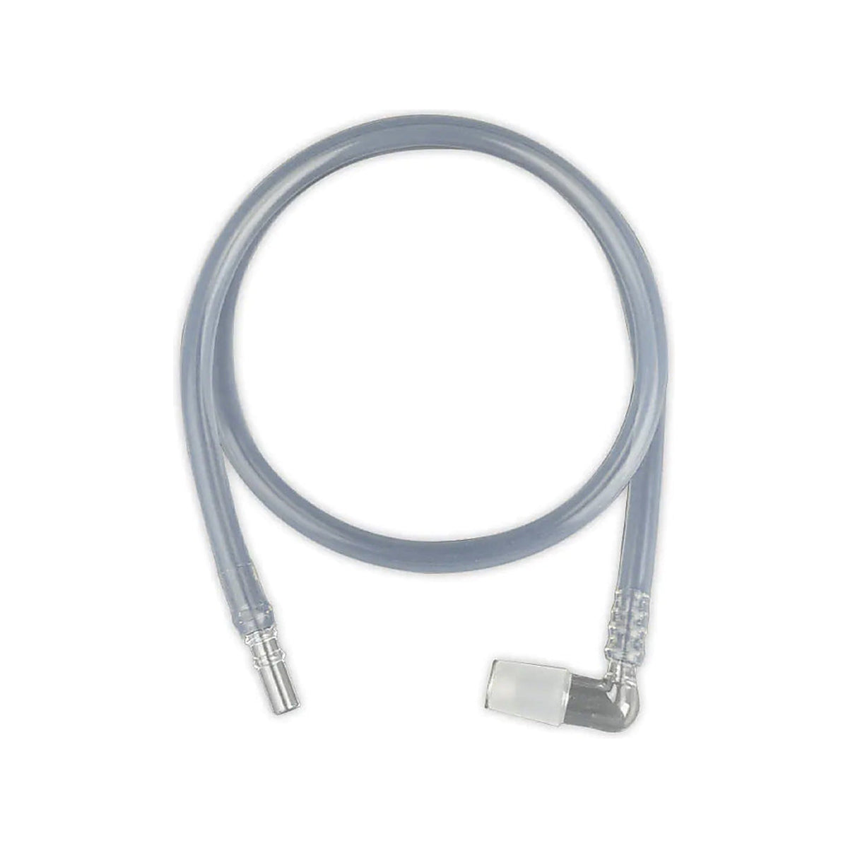 Arizer PVC-Whip als Schlauchbaugruppe mit angeschlossenem Glaswinkel und Glasmundstück