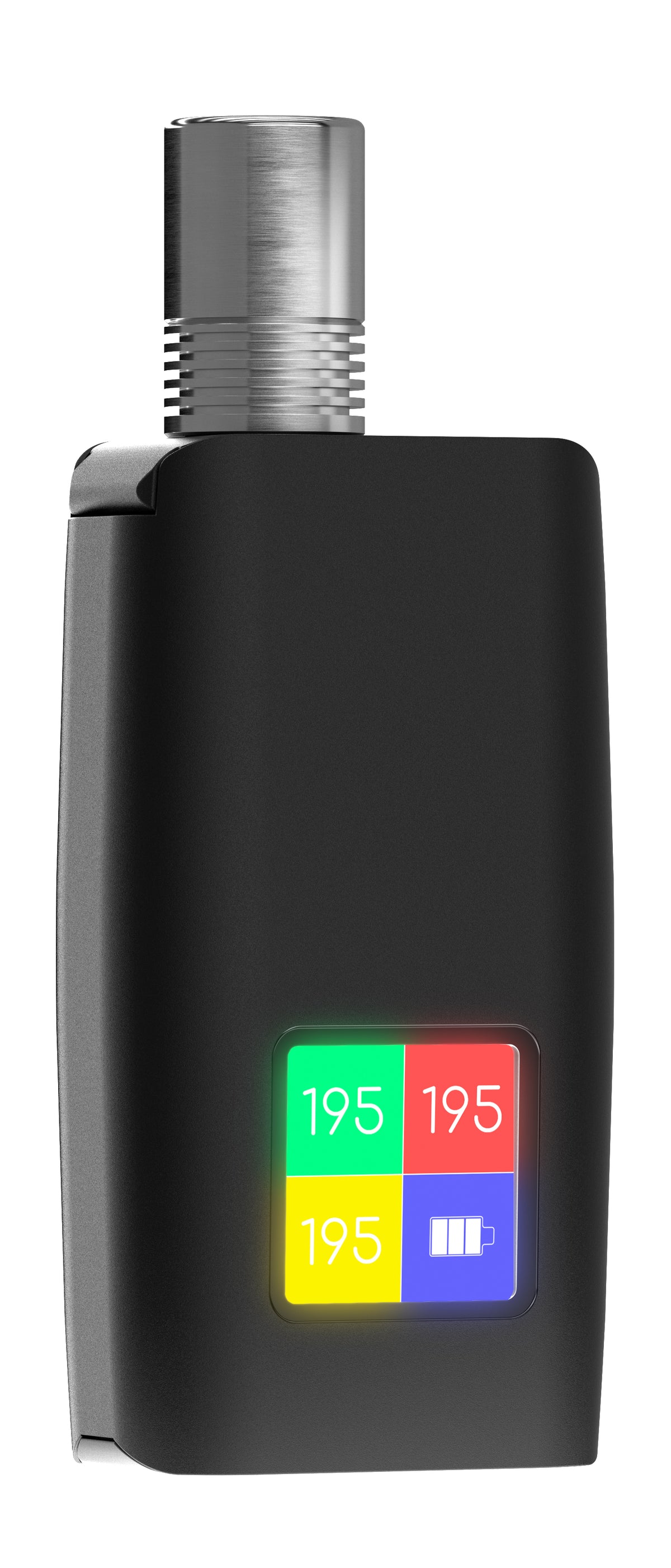 Smono 5 Vaporizer – Rückseite mit farbigem Display
