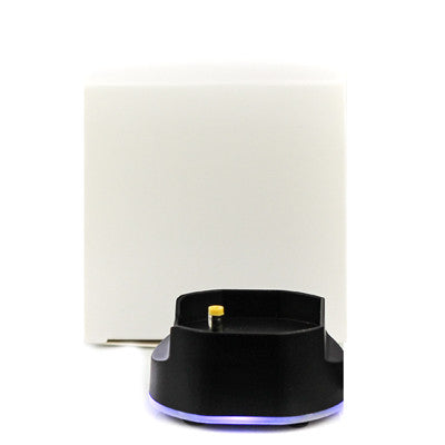 Arizer-Solo-Ladedock mit Kontaktstift, blauem LED-Licht und Verpackung