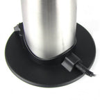 Netzanschluss und Standfuß des Arizer V-Tower